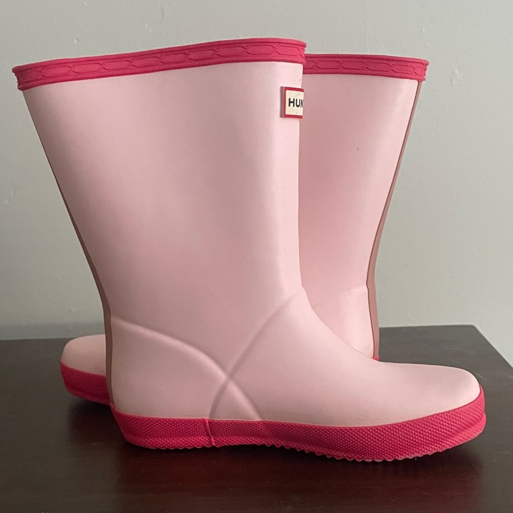 Hunter Blush Pink Waterproof Boots (size 13) - Picture 4 of 8